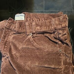 We The Free Brown Corduroy Pants